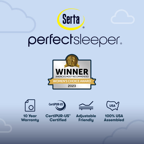 Serta Perfect Sleeper Radiant Rest 14" Hybrid Firm Mattress & Reviews